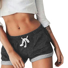 Venda quente Estilo Europeu Mulheres Shorts de Algodão Causal Sexy Casa Curto Calções Aptidão das Mulheres 2024 - compre barato