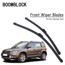 Car Windshield Rubber Front Wiper Blades Arm Kit For Skoda Yeti 2016 2015 2014 2013-2009 Windscreen Original Wiper Accessories 2024 - buy cheap