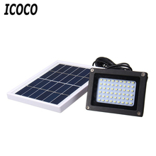 ICOCO 54 LEDs Floodlight Solar Powered Sensor Lamp Light Waterproof IP65 Outdoor Emergency Security Garden Street Flood Light 2024 - buy cheap