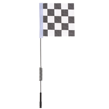 RC Car Antenna Metal Decorative with White Black Flag for 1:10 Traxxas Hsp Redcat RC4WD Tamiya Axial Scx10 D90 Hpi Crawler 2024 - buy cheap