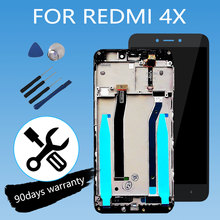 дисплей xiaomi redmi 4x Для xiaomi redmi 4x ЖК-экран + Сенсорная панель планшета в сборе с рамкой экран для 5,0 дюймов xiaomi redmi 4x тачскрин 2024 - купить недорого