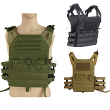 Colete protetor jpc tático, equipamento de proteção para arma de caça, sistema de urso de carga airsoft 2024 - compre barato