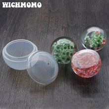 New 1PCS 60mm Round Sphere Craft DIY Transparent UV Resin Liquid Silicone Combination Molds for DIY Making Finding Accessories 2024 - купить недорого