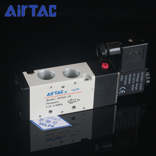 5-позиционный 2-позиционный пневматический управляющий электромагнитный клапан 3/8 дюйма IP65, 24 В постоянного тока, 220 В, 110 В, 12 В, 4V310-10 AirTac 2024 - купить недорого