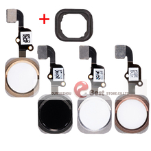 200pcs/lot Home button with Flex Cable Ribbon assembly For iPhone 6S 4.7" 6S Plus 5.5" Replacement Part 2024 - buy cheap