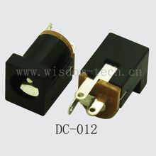 Free shipping 10pcs/lot DC012 DC power jack PIN2.0/2.5*O.D.5.5  DIP 3pin connector for PBC mounting 2024 - buy cheap