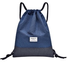 Beach Bag Outdoor Fitness Sport Bag Bundle Pocket Unisex Drawstring Bag backpack backpack travel Unisex #g4 2024 - buy cheap