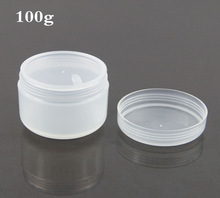 100g plastic cream frosted pp makeup jar, cosmetic container, cream bottle case 2024 - buy cheap