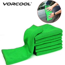 VORCOOL 5pcs 25x25cm Premium Ultra Fine Microfiber Towel Cleaning Cloth for Car Kitchen Dirt Cleaning Tool Washing Towel 2024 - buy cheap