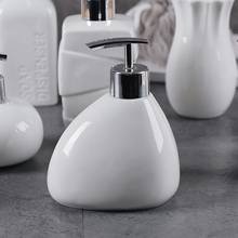 Ceramic pressed empty bottles  home furnishing Hotel shampoo shower gel hand washing liquid conditioner bottle 2024 - buy cheap