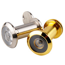 200 Degree Wide Angle Peephole Door Viewer Door Spyphole View Chrome-plated For Furniture Hardware 2024 - buy cheap