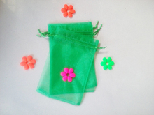 Bolsas de regalo de organza verde hierba de 3000 piezas para mujer, 15x20cm, bolsas de fiesta para mujer, bolsa con cordón para eventos, bolsa de exhibición de joyería, accesorios diy 2024 - compra barato