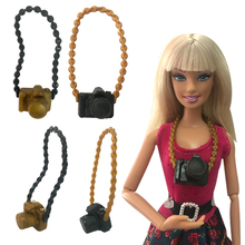 NK-accesorios para muñecas de moda, cámara de plástico para muñeca Barbie, DIY, BJD para muñecas, juguetes de muñecas Monster high, 3 unids/set por Set 2024 - compra barato