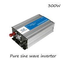 DC-AC 300W Pure Sine Wave Inverter 12V To 220V Converters Voltage Off Grid Electric Power Supply LED Digital Display USB China 2024 - buy cheap
