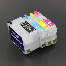 Cartuchos de tinta recarregáveis para impressora epson, t2521, 252xl 2024 - compre barato