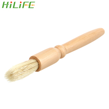HILIFE Kitchen Tools Wood Handle & Natural Bristles Coffee Machine Brush Machine Group Head Cleaning Coffee Grinder Brushes 2024 - buy cheap