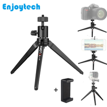 Mini Tabletop Tripod for Phone Portable Tripod with Phone Holder for Xiaomi Huawei Smartphones Tripod for DSLR Gopro Cameras 2024 - buy cheap