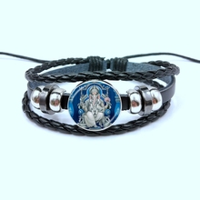 Lord Ganesh Ganesha bracelet God of Fortune Pendant Hindu Elephant bracelet Buddha Meditation Spiritual Jewelry bracelet 2024 - buy cheap