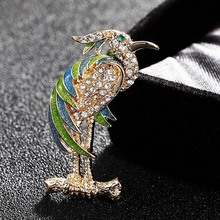 Small Size Women Metal Alloy Birds Brooch Pins Jewelry Collar Brooch Korean Fashion Hats Accessory Girl Birthday Gift Broches 2024 - buy cheap