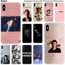 Горячий Shawn Mendes 98 мягкий Силиконовый Модный чехол для Apple iPhone 11 Pro XS MAX XR X 7 8 Plus 6 6s Plus 5 5C 5S SE TPU чехол 2024 - купить недорого