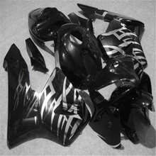 Juego de carenados de plata y negro para motocicleta, KIT de molde de inyección para moto CBR 600RR 2005 2006 CB600, regalos, para CBR600RR F5 05 06 2024 - compra barato