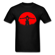 One Piece T Shirt Ace Men T-shirt Red Moon Fire User Tshirt 2nd Leader Tops Tees Funky Clothes Famous Anime Printed Cotton 2024 - buy cheap