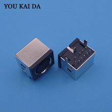 Adaptador de enchufe Mini DIN 9 para vídeo, carcasa MD hembra, conector de puerto 9 P, 9 pines, DC, 100 unids/lote 2024 - compra barato