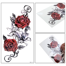 10 Styles 3D Tattoo Stickers Waterproof Removable Temporary Body Arm Fake Art Sticker 2024 - buy cheap