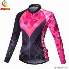 Women's Long Sleeve Cycling Shirt Lady Lightweight Sport Riding Clothing Mountain Mtb Bicycle Clothes Team Bike Jacket design 2024 - buy cheap