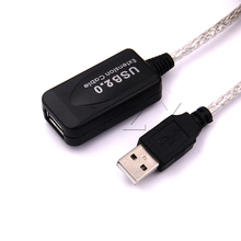 5-метровый кабель-удлинитель USB 2,0 «штырь-гнездо» 2024 - купить недорого