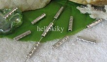 720 piezas de plata tibetana floral tubo espaciador cuentas A10953 2023 - compra barato