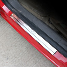 Стайлинг автомобиля, Накладка на порог из нержавеющей стали для Ford Fiesta 2009-2014 2024 - купить недорого