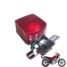 Free shipping for Suzuki motorcycle parts GN125 tail light 125cc GN125H brake safety signal HJ125-8 brake tail light 2024 - buy cheap