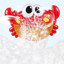 Cute Crab Bubble Machine Soap Water Automatic Blowing Bubble with Music Outdoor Toys Baby Bathing Funny Toys 2024 - buy cheap