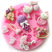 Baby / Trojan Series Shape DIY Fondant Cake Molds Silicone Mold Fondant Molds Cake Decorating Tools  SQ1402 2024 - buy cheap