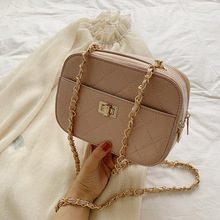 Female Crossbody Bags For Women 2019 Quality PU Leather Luxury Handbags Designer Sac Main Ladies Lattice Shoulder Messenger Bag 2024 - buy cheap