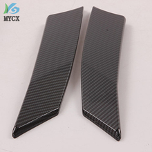 For Toyota RAV4 RAV 4 2019 2020 Carbon Fiber Car Window A C pillars Decorative Sticker Exterior Accessories 2PCS car-Styling 2024 - buy cheap