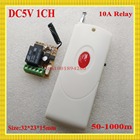 Controle remoto sem fio interruptor de 5v dc 10a + transmissor de longo alcance 50-1000m a on b off interruptor de energia 315/433 2026 - compre barato