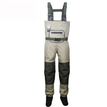 Fly Fishing Waterproof Breathable Waders  Neoprene Stocking Foot Chest Waders  for Men and Women 2024 - buy cheap