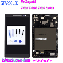 STARDE ЖК-дисплей для Asus ZenPad 8,0 Z380 Z380KL Z380CX Z380C Z380M P00A P022 ЖК-дисплей Дисплей кодирующий преобразователь сенсорного экрана в сборе с рамкой 2024 - купить недорого