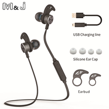M&J New Magnet Wireless Bluetooth Earphone Stereo Sport In Ear Wireless Earbuds with Mic For Iphone Xiaomi Piston 3 Auriculares 2024 - buy cheap
