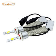 2X 6000K White Car LED Fog Lamp Headlights Bulbs 96W 9600LM  H1 H3 H4 H11 H8 H9 HB3 9005 HB4 9006 9004 9007 Hb5  9008 Headlamp 2024 - buy cheap