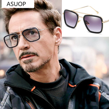 Gafas de sol cuadradas con montura de metal para hombre y mujer, lentes de sol a la moda, UV400, retro, clásicas, de marca, para conducir, deportivas 2024 - compra barato