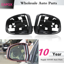 CAPQX боковое зеркало заднего вида рамка Крышка без любезно светильник отверстие для Ford Focus MK3 2012 - 2016 2017 зеркало бленда дом 2024 - купить недорого