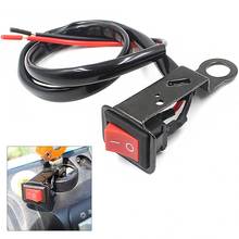 12V Waterproof Motorcycle Handlebar Switch ON-OFF Button LED Headlight Scooter Switch for Motorcycle 2024 - buy cheap