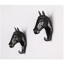 Artesanía de resina, escultura cabeza caballo, murales, escultura de animales salvajes, figuritas, regalo, artesanía, decoración del hogar, ilustraciones 2024 - compra barato