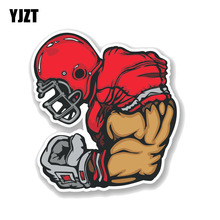 YJZT 12.7CM*13.8CM American Football Sports Player PVC Motorcycle Car Sticker 11-00748 2024 - buy cheap