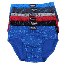 10Piece/Pack Men's Underwear Briefs shorts Comfortable 100%Cotton Print  Men Brief Sexy Plus Size Underwear Panties Lot L~ 5XL 2024 - buy cheap