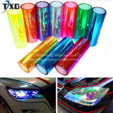 High quality chameleon headlight film with 3 layers with size: 30CMX100CM/ lot by free shipping 2024 - buy cheap