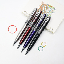 High Quality Metal Luxury Ballpoint Pen 0.7mm Blue/Black Ink Refill For Business Writing Office School Supplies Send 1 Refill 2024 - buy cheap
